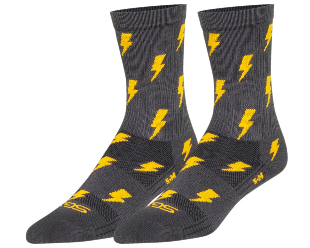 Sockguy 6" SGX Socks (Lit Gray) (S/M)